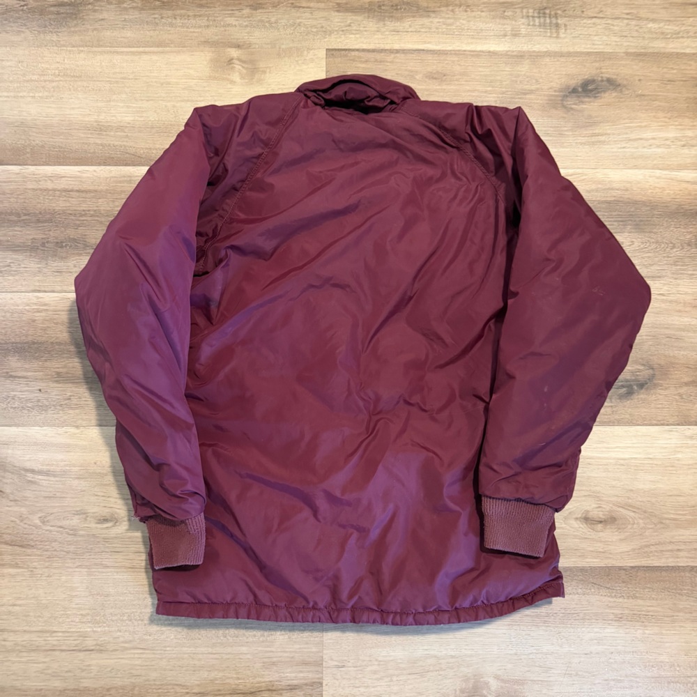 VTG 60s Gerry Boulder Colorado Hooded Puffer Jacket Maroon Men’s Medium - Large - Picture 2 of 16